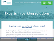 Tablet Screenshot of carparkingpartnership.co.uk